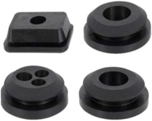 Gromet Rubber Rubber Grommet المحدد لـ Blazer 69-72 ، لـ C15/C1500 Pickup 67-72/Suburban 67-72 ، لـ C25/C2500 Pickup 67-72/Suburban 67-72 ، ل C10 Pickup 67-72 & Suburban 67-72 and Tride (Black) in Saudi Arabia