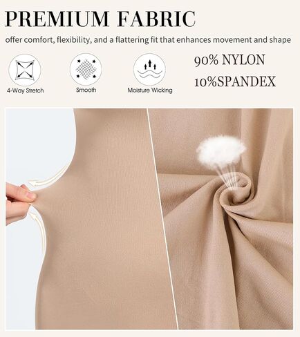 Slip Dress for Women Full Slip for Under Dresses Shapewear Tummy Control Long Slip with Back Slit in Kuwait