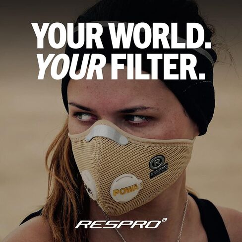 Respro Ultralight Mask (Black, Large) in Saudi Arabia