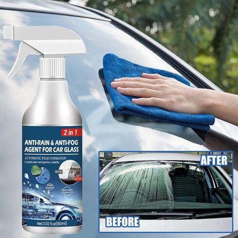 60 مل من رذاذ مضاد الضباب لزجاج الأمطار ، 1/2/3/5 CAR CORP COSS ACTIONAR in Kuwait