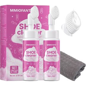 White Shoe Cleaner Sneakers Kit,Suede Shoe Cleaner Kit With Brush，White Sneaker Cleaner Kit in Saudi Arabia