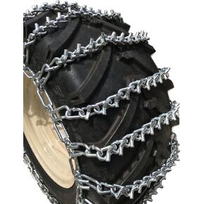 TireChain.com 3.50 x 6, 3.50 6 Heavy Duty V-BAR Tire Chains Set of 2 in Kuwait