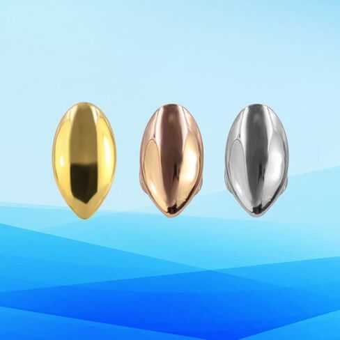 Excheart 3pcs أسنان واحدة قبعة الهيب هوب أسنان عادية الدعامة الدعامة الذهبية الفضية الذهب الذهب in Saudi Arabia