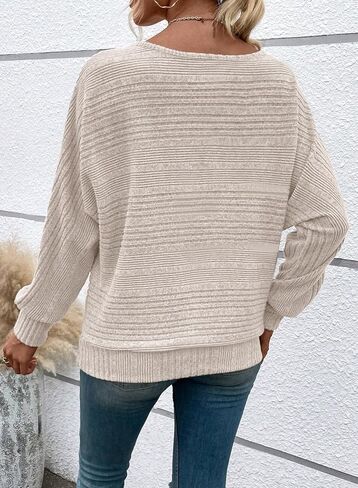 Womens Long Sleeve Shirts Crewneck Tunic Tops Pullover Sweaters Business Casual Blouses Fall Fashion 2025 in Saudi Arabia