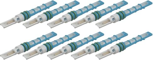 Mechanics Choice Front Front A/C Oruction Tube for 1980-2010 Ford ، Lincoln ، Mazda ، Mercury ، Merkur ، Nissan (الحزمة السائبة من 10 أنابيب مفتوحة) in Saudi Arabia