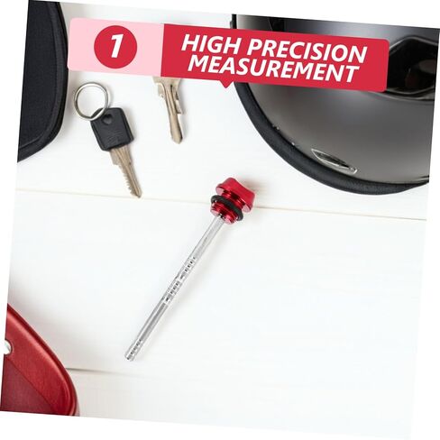 BESTYASH Aluminum Motorcycle Oil Level Gauge Replacement with Elegant Design for Accurate Oil Level Measurement Various Motorcycle Models in Kuwait