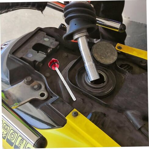 BESTYASH Aluminum Motorcycle Oil Level Gauge Replacement with Elegant Design for Accurate Oil Level Measurement Various Motorcycle Models in Kuwait