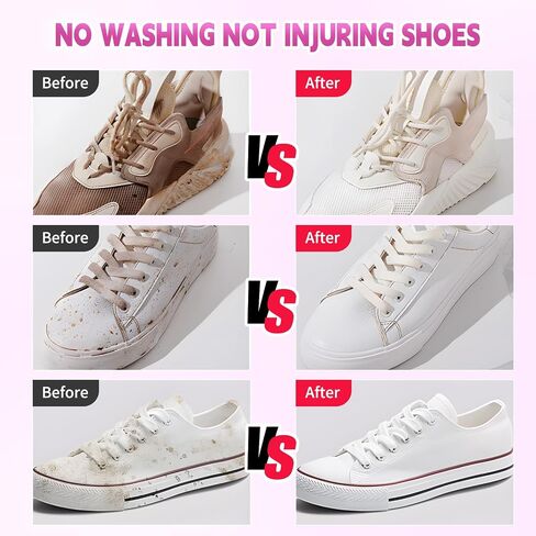 White Shoe Cleaner Sneakers Kit,Suede Shoe Cleaner Kit With Brush，White Sneaker Cleaner Kit in Saudi Arabia