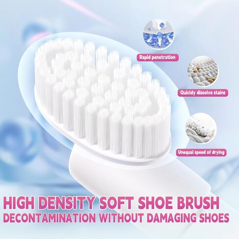 White Shoe Cleaner Sneakers Kit,Suede Shoe Cleaner Kit With Brush，White Sneaker Cleaner Kit in Saudi Arabia