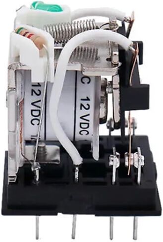 لفائف مصغرة مفتاح الترحيل المتوسط ​​المنمنمي مع قاعدة LED MY2NJ/3NJ/3NJ HH53P DC6V in Kuwait