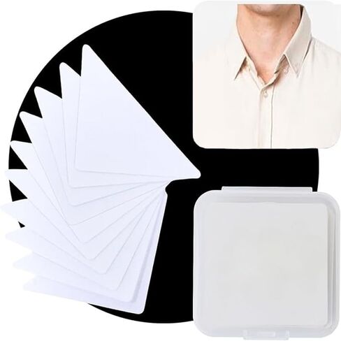 160Pcs Collar Stays，Collar Stays for Men's Dress Shirts，Collar Stays for Polo Shirts, shirt collar stays in Saudi Arabia