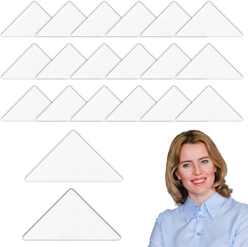 100 PCS Twlar لقمصان بولو ، لا يبقى الياقات البولو من طوق البولو قميص PVC مقبلات مضادة للضرب لقمصان لباس الرجال in Saudi Arabia