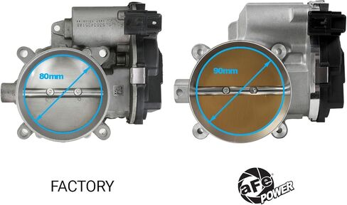 AFE Power- #46-39107-90 مم هيكل الخانق الإلكتروني-Dodge Challenger/Charger 13-23/Chrysler 300 13-23 V8-5.7L/6.4L in Saudi Arabia