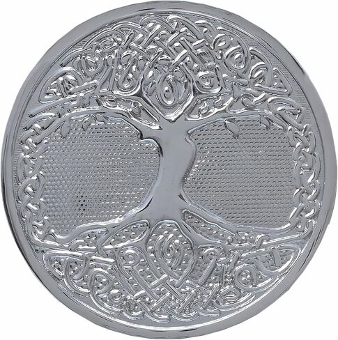 Celtic Tree of Life Belt Belt Buckle - التصميم الاسكتلندي التقليدي مع الانتهاء من العتيقة ، مثالي للبلدان وملابس المرتفعات in Kuwait