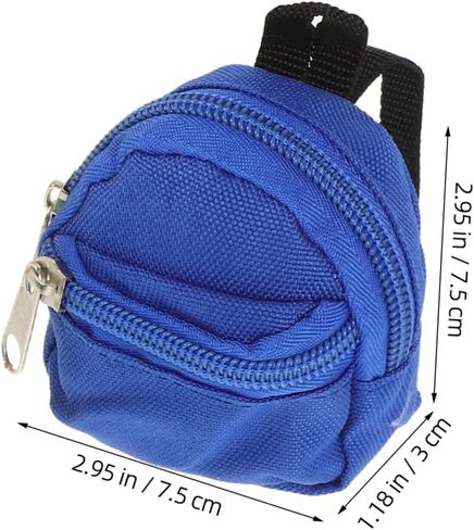 Lifkome Mini Backpack Back -chain Zipper Coin Pouches لأكياس التغيير والمعلقات الإبداعية المناسبة للمفاتيح والحقائب الأصدقاء والعائلة in Saudi Arabia