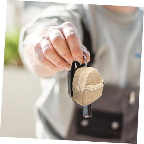 Lifkome Mini Backpack Back -chain Zipper Coin Pouches لأكياس التغيير والمعلقات الإبداعية المناسبة للمفاتيح والحقائب الأصدقاء والعائلة in Saudi Arabia