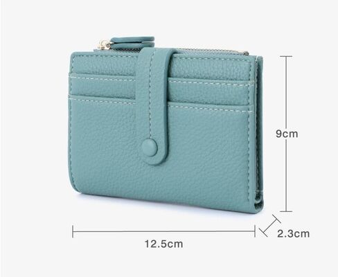 Anti Theft Money Swiping Bag with Multiple Compartments Short Clutch Bag(Gray) in Saudi Arabia