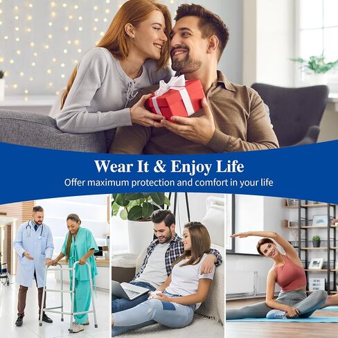 Diabetic Socks for Men,6 Pairs Ankle Mens Diabetic Socks,Diabetic Neuropathy Socks for Men 9-12 in Kuwait