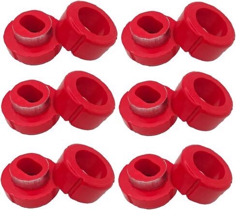 7-108 12pcs مجموعة الجبل الجبل مجموعة من طقم الثوب مع حلقة التثبيت المعدنية-تركيبات الكابينة البولي يوريثان تناسب Chevy C10 C20 K20 K30 و GMC C1500 C2500 K1500 K2500 (1981-1987) in Kuwait