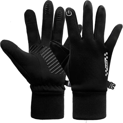 Kids Winter Cycling Gloves Touchscreen Thermal Fleece Sports Gloves for Boys Girls Anti-Slip Outdoor Gloves for Bike Cycling Skiing Running in Kuwait