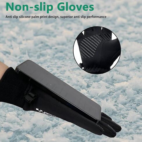 Kids Winter Cycling Gloves Touchscreen Thermal Fleece Sports Gloves for Boys Girls Anti-Slip Outdoor Gloves for Bike Cycling Skiing Running in Kuwait