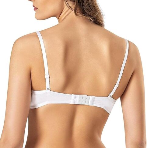 8PCS Women's Bra Extender 2 Hook 3 Row, Lady's Bra Extender Bras Band, Elastic Strap Extenders 2 Hook for All Common Bras Models, Soft Stretchy Back Extension Straps for Brassiere Strap Extension in Saudi Arabia