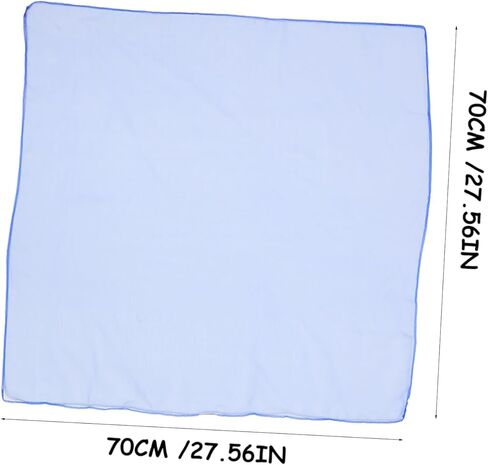 12Pcs Multi Color Dance Scarves for Square Juggling Scarves Versatile Props for Dance and Play for Parties and Performances in Kuwait