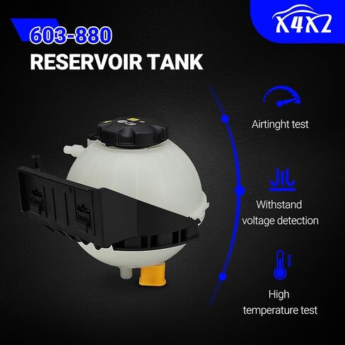 603-880 Coolant Overflow Reservoir Tank with Cap &Sensor For 2012-2019 BMW 120i 220i 228i 320i 320i 328i 428i 520i L4 2.0L Replaces#17137642158 17137609469 in Saudi Arabia