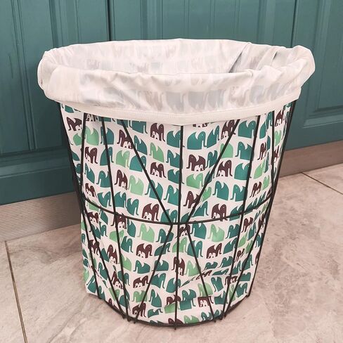 Mama Koala Pail Liner for Cloth Diapers, Reusable and Washable Waterproof Pail Liner with Strap for Diaper Pails, 2 Pack(P001) in Kuwait