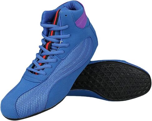 Men's Boxing Boots, Wrestling Sport Sneakers for Men Women Breathable Bodybuilding Fitness Shoes Youth Wrestling Footwear in Saudi Arabia