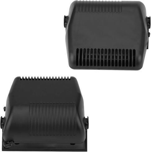 12V Car Deferoster Windshield Demister 2-in-1 fan للسيارات مع 180 درجة قابلة للتعديل قاعدة منفذ واسعة المنفذ in Saudi Arabia