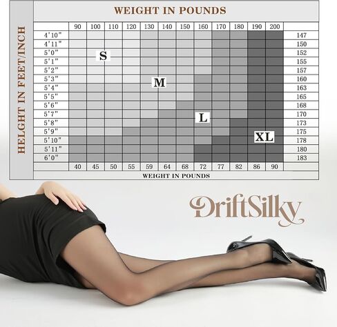 3 Pairs Sheer Tights for Women, 20D High Waist Control Top Pantyhose with Reinforced Toes in Saudi Arabia