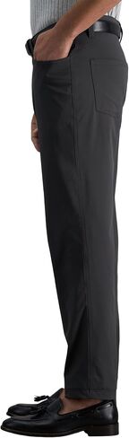Haggar Mens Haggar Men's Sport Travel Performance Straight Fit 5-Pocket Stretch Casual Tech Pant in Saudi Arabia