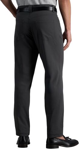 Haggar Mens Haggar Men's Sport Travel Performance Straight Fit 5-Pocket Stretch Casual Tech Pant in Saudi Arabia