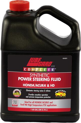Lubegard 24201 Complete Synthetic Power Steering Fluid for Honda/Acura & HD, 1 Gallon in Saudi Arabia