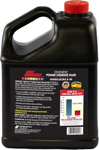 Lubegard 24201 Complete Synthetic Power Steering Fluid for Honda/Acura & HD, 1 Gallon in Saudi Arabia