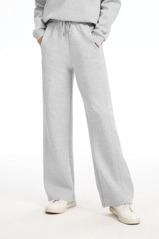 Motarto Women's 2 Pcs Outfits Sweatsuit Set Oversized Lapel Half Zip Sweatshirt Wide Leg Sweatpants Lounge Matching Tracksuit in Saudi Arabia