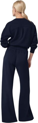 Womens 2 قطعة صالة مجموعات واسعة الساق Tracksuit عروض التعرق غير الرسمي مطابقة مجموعة 2025 سقوط الملابس ملابس عصرية in Kuwait