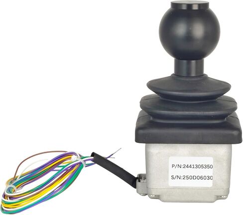 Double Axis Joystick Controller 2441305350 Compatible with Haulotte Boom Lift HA15X HA16X HA16PX HA18SPX HA20PX HA26PX HA260PX HA32PX HA41PX H16TPX H21TPX H23TPX H25TPX Articulating Telescopic in Saudi Arabia