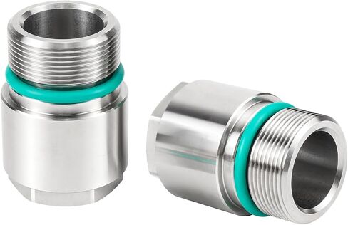 Nicecnc 39mm Fork Tube Extensions 1 "من الفولاذ المقاوم للصدأ متوافق مع Harley Sportster 883 XLH883 1994 2000 2001 ، Sportster 883 Low XL883L 2006 2007 2009 ، انظر Fitments in Kuwait