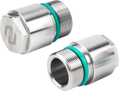Nicecnc 39mm Fork Tube Extensions 1 "من الفولاذ المقاوم للصدأ متوافق مع Harley Sportster 883 XLH883 1994 2000 2001 ، Sportster 883 Low XL883L 2006 2007 2009 ، انظر Fitments in Kuwait