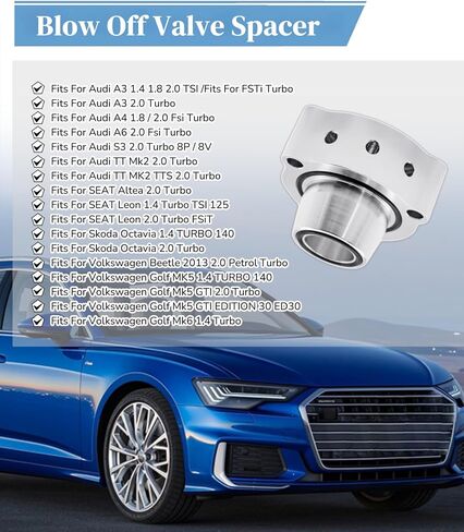 06F145710C 06H145710D Turbo Blow Off Valve Spacer Kit Fits لـ Audi A3 A4 S3 TT A6 MK2 in Saudi Arabia