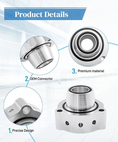 06F145710C 06H145710D Turbo Blow Off Valve Spacer Kit Fits لـ Audi A3 A4 S3 TT A6 MK2 in Saudi Arabia