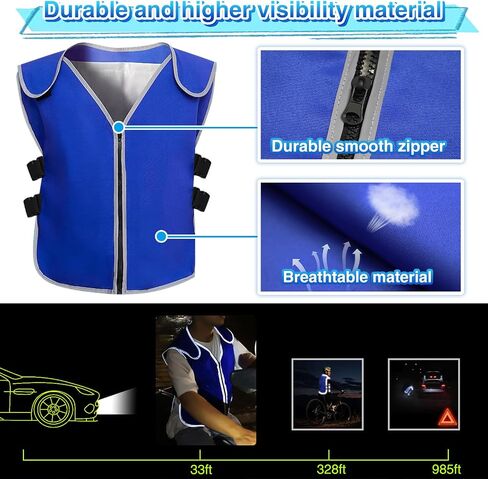 Cooling Vest With 20pcs Ice Packs for Men Women - Cold Vest Adjustable Cool Jacket for Working Outdoor in Saudi Arabia