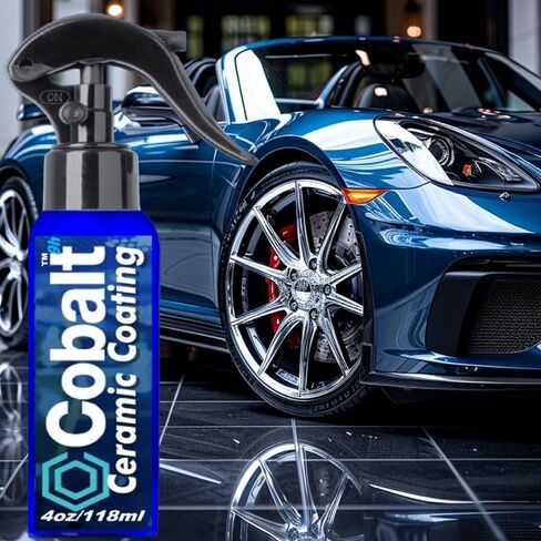 Cobalt Ceramic CAR Coating Spray 3 Year HIGH Gloss Paint Protection - 4 OZ in Saudi Arabia