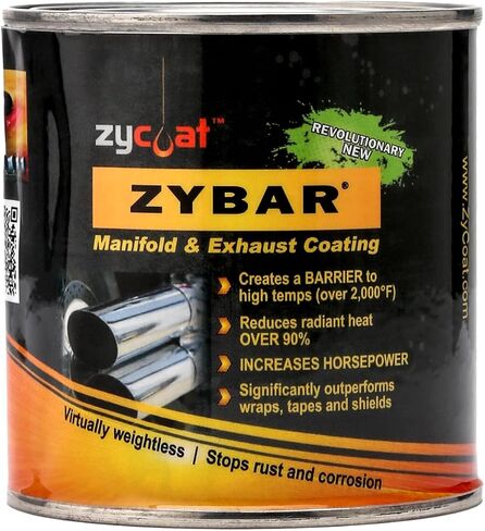 Zycoat Zybar 13128 طلاء درجات الحرارة العالي - الألومنيوم - الفضة ، جالون 1 - 8 حزمة in Kuwait