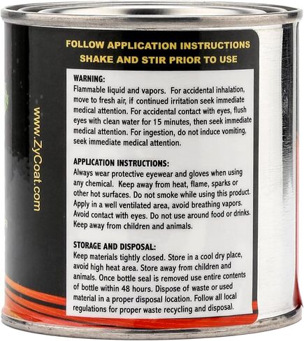 Zycoat Zybar 13128 طلاء درجات الحرارة العالي - الألومنيوم - الفضة ، جالون 1 - 8 حزمة in Kuwait