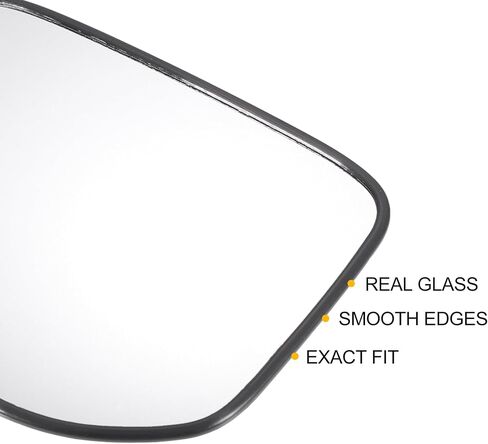 X AUTOHAUX Car Rearview Right Passenger Side Mirror Glass Replacement W/Backing Plate Non-heated White Glass for Honda Civic 2006-2011 in Saudi Arabia