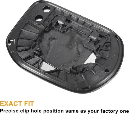 X AUTOHAUX Car Rearview Right Passenger Side Mirror Glass Replacement W/Backing Plate Non-heated White Glass for Honda Civic 2006-2011 in Saudi Arabia