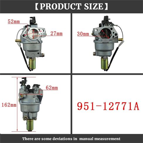 Carburetor For MTD 951-12771A 751-12771 751-12771A751-12823 Lawn Mower in Saudi Arabia